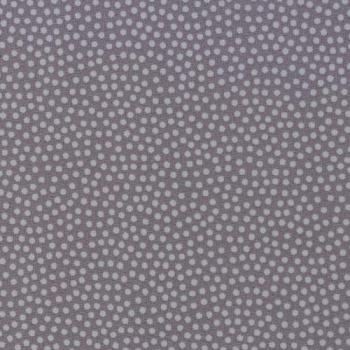 Baumwolle Dotty Grau/Weiß by Swafing